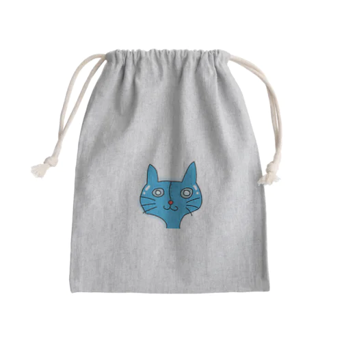 カルマ猫ボット Mini Drawstring Bag