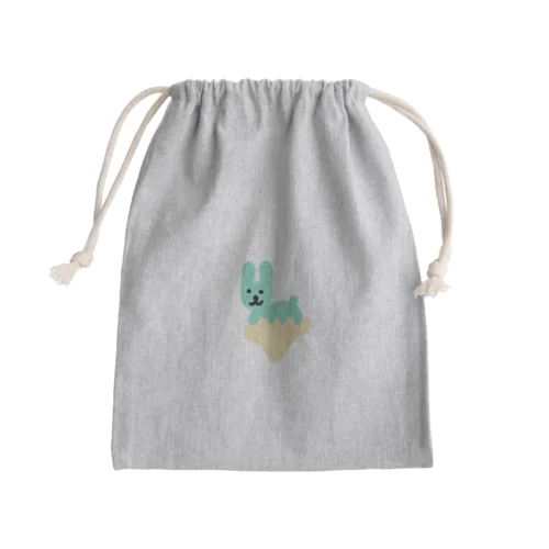 ゆるあしゆびうさぎ Mini Drawstring Bag