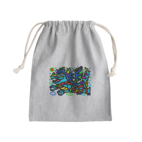 青龍 Mini Drawstring Bag