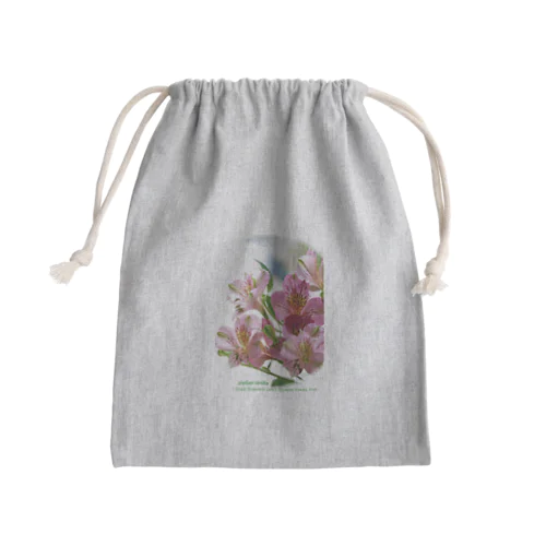 アリストロメリア Mini Drawstring Bag