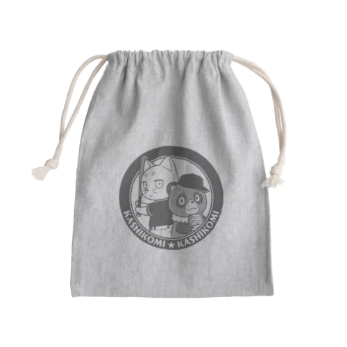 ムク＆山椒　はじめての野球 Mini Drawstring Bag