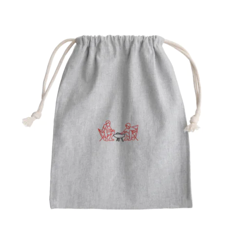 sato camp 〜takibi〜 Mini Drawstring Bag