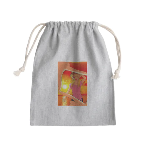 夏の思い出 Mini Drawstring Bag