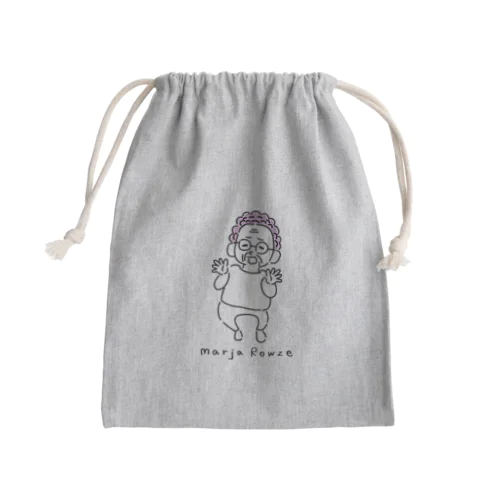 まーじゃろーぜおばあさん Mini Drawstring Bag