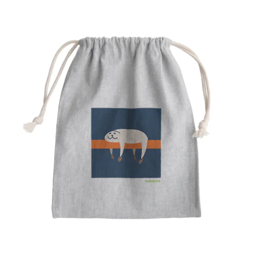 ナマケモノ Mini Drawstring Bag