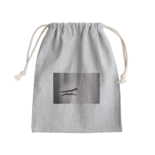 silhouette Mini Drawstring Bag