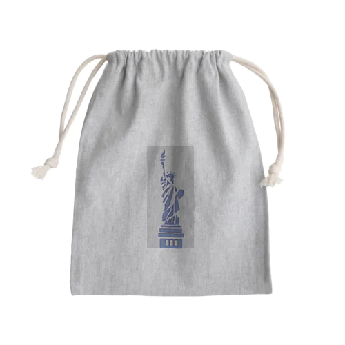 自由の女神2 Mini Drawstring Bag