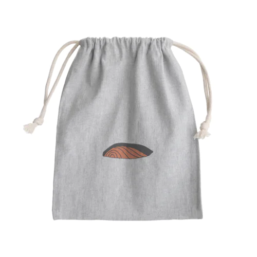 さけの切り身 Mini Drawstring Bag