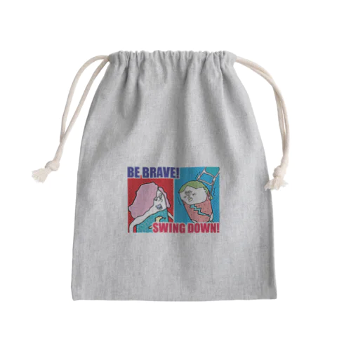 勇気！ Mini Drawstring Bag