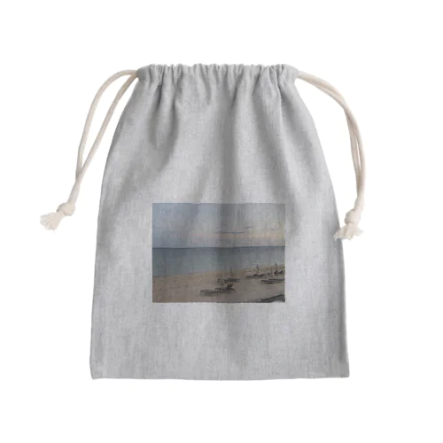 浜辺 Mini Drawstring Bag