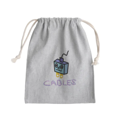 ケーブル入れ Mini Drawstring Bag