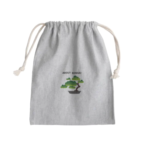 ABOUT BONSAI Mini Drawstring Bag