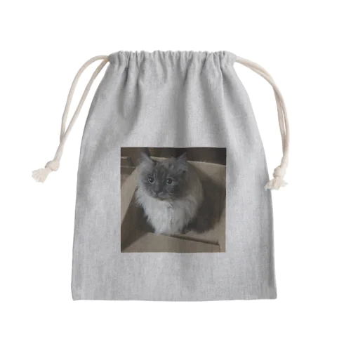 うちの猫 Mini Drawstring Bag