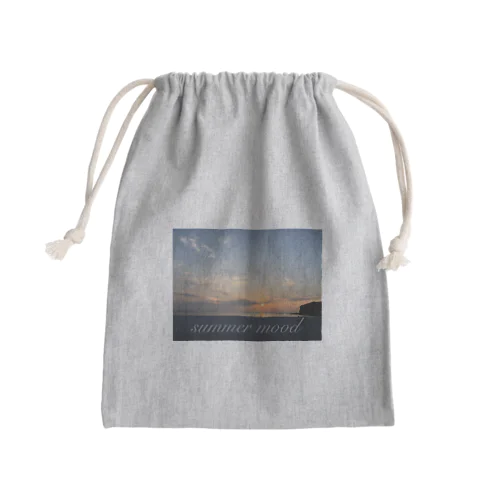 summer mood Mini Drawstring Bag