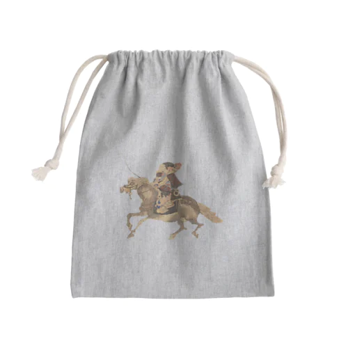 平安絵巻より馬上に甲冑の武人グッズ（承香院） Mini Drawstring Bag