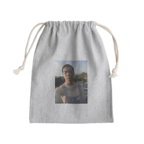 ハゲ坊主君2 Mini Drawstring Bag