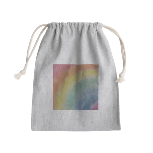 レインボー🌈 Mini Drawstring Bag