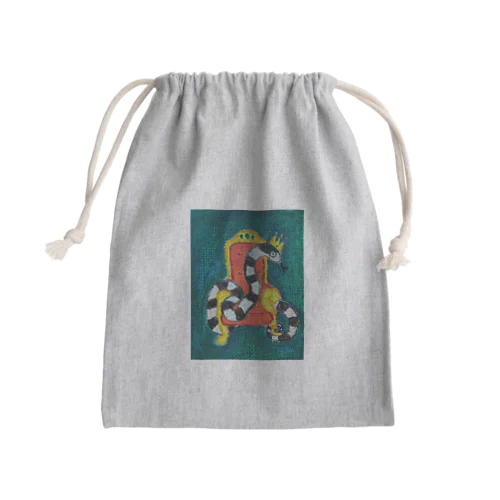 へびの王様 Mini Drawstring Bag
