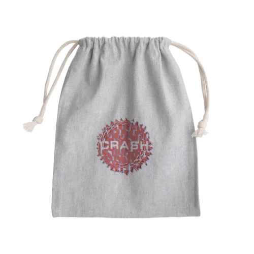 CRASH！ Mini Drawstring Bag