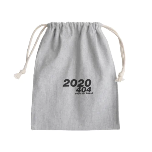 2020 is 404 Mini Drawstring Bag