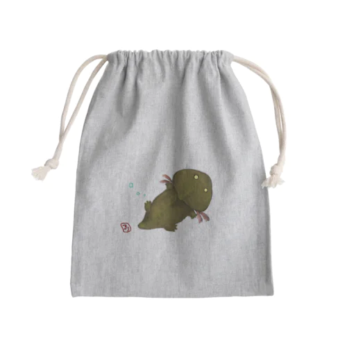 げろとら Mini Drawstring Bag