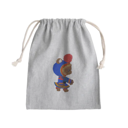 サーミのくまのおとこのこ Mini Drawstring Bag