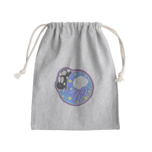 うみうしちゃんとくらげちゃん Mini Drawstring Bag