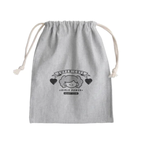 SOBAKASU ガール(SUPER CUTE) Mini Drawstring Bag