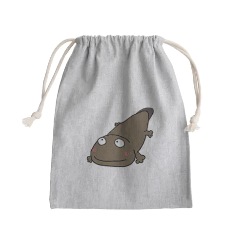 オオサンショウウオ Mini Drawstring Bag