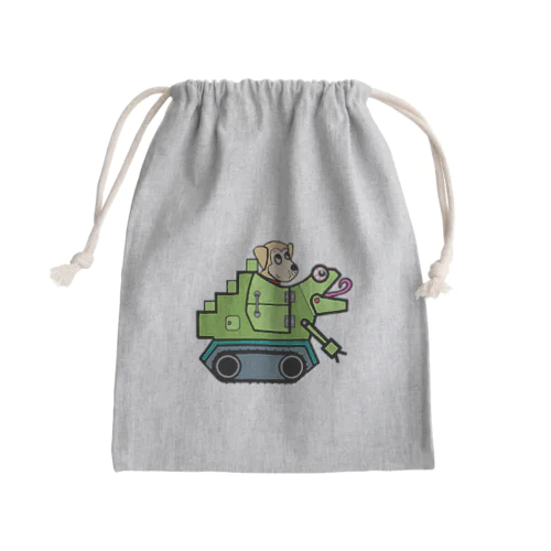 まるちゃんのあいてむ　工事車両 Mini Drawstring Bag