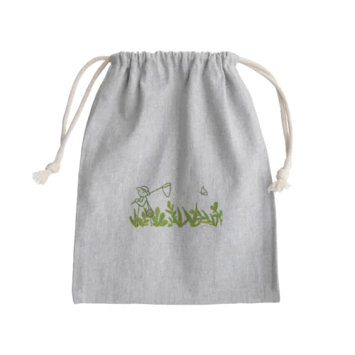 なつのじかん。 Mini Drawstring Bag