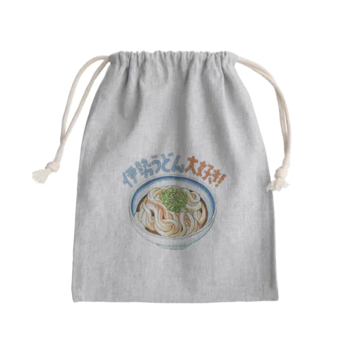 伊勢うどん大好き！（オモチャ） Mini Drawstring Bag