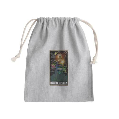 タロットTOWERS Mini Drawstring Bag