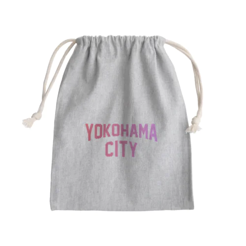 横浜市 YOKOHAMA CITY Mini Drawstring Bag