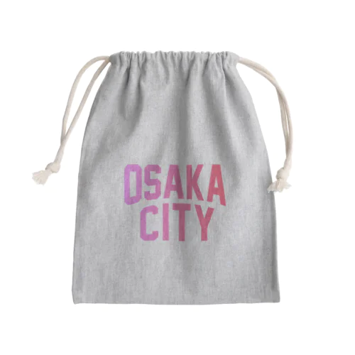 大阪市 OSAKA CITY Mini Drawstring Bag