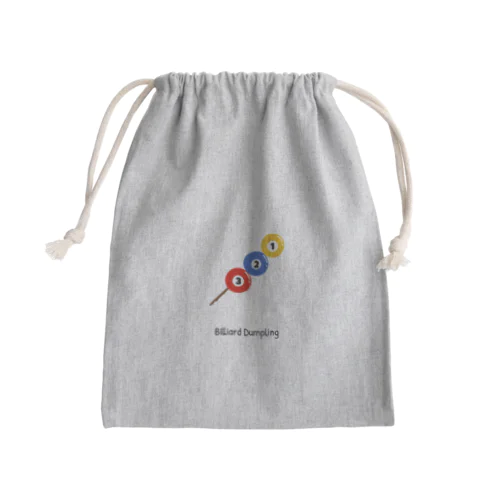 ビリヤード団子。 Mini Drawstring Bag