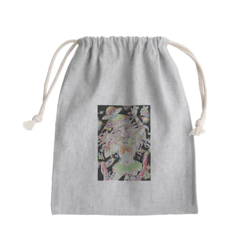 医療大麻ラジオ×乙女椿　コラボ Mini Drawstring Bag