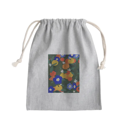 美味しい季節 Mini Drawstring Bag