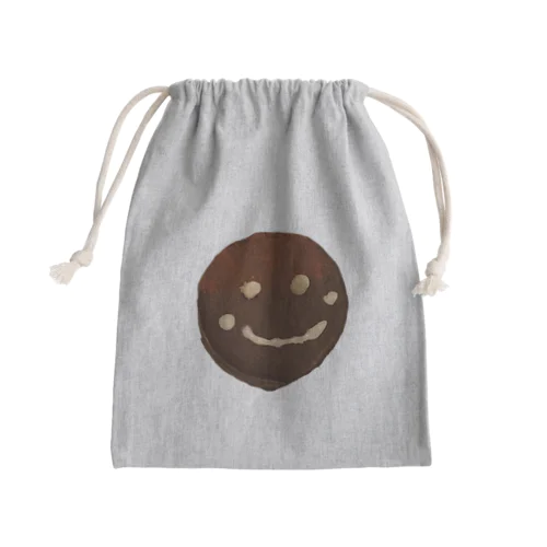 ザッハトルテの微笑み Mini Drawstring Bag