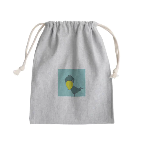 ハシビロちゃん Mini Drawstring Bag