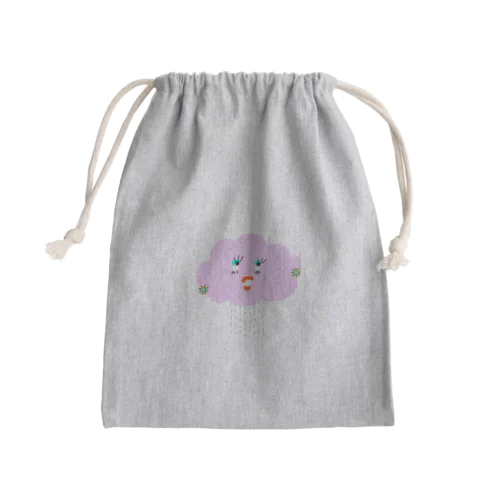 雨雲マダム Mini Drawstring Bag