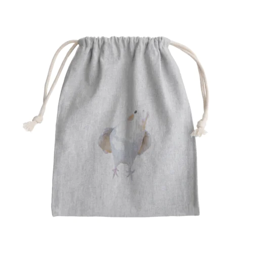 わきわきつむん Mini Drawstring Bag