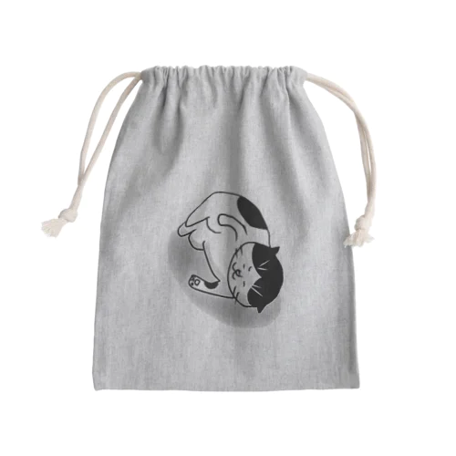 ねこゴロン Mini Drawstring Bag