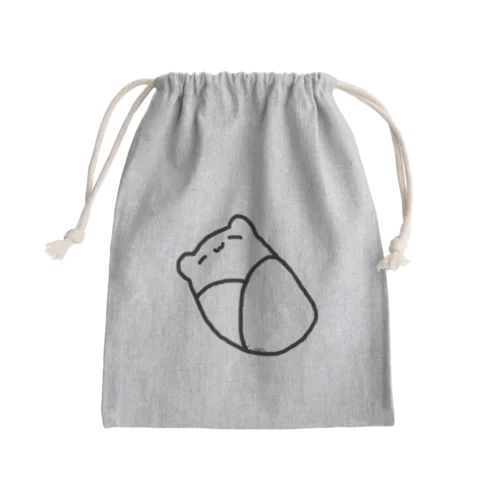 おくるみねんねまるねす Mini Drawstring Bag