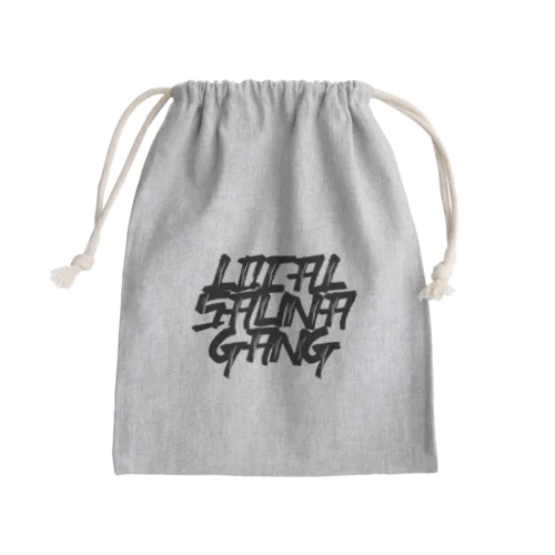 LOCAL SAUNA GANG Mini Drawstring Bag