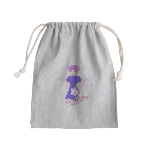 チャイナガール Mini Drawstring Bag