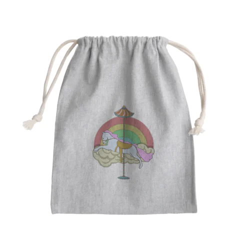 メリーゴーラウンド Mini Drawstring Bag