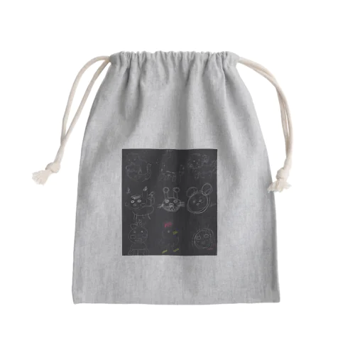 イラスト集 Mini Drawstring Bag