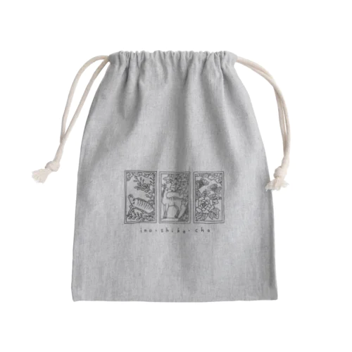 hanafuda Mini Drawstring Bag