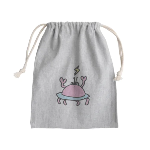 カニUFO パステル Mini Drawstring Bag